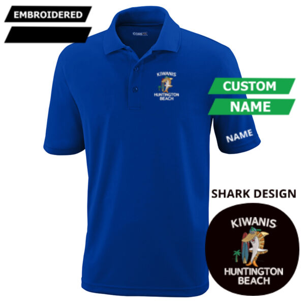MEN EMBROIDERED POLO SHARK DESIGN  Thumbnail