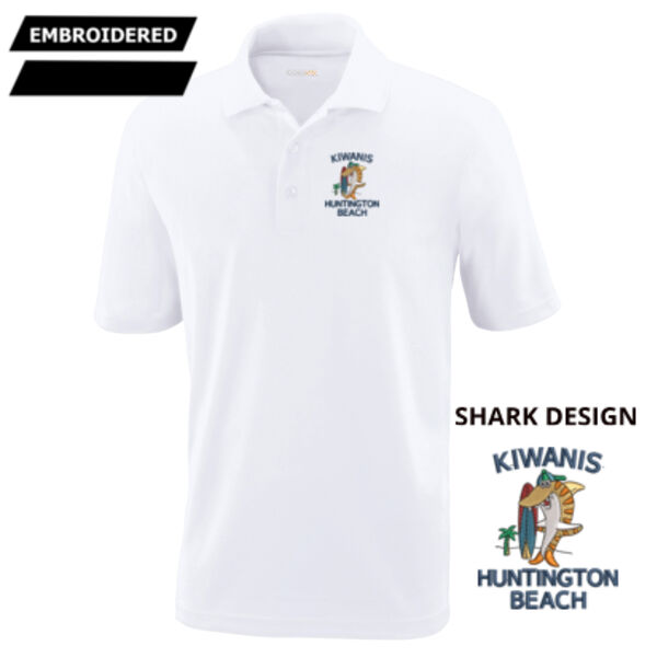 MEN EMBROIDERED  POLO SHARK DESIGN Thumbnail
