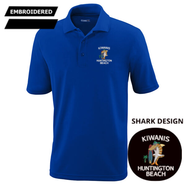 MEN EMBROIDERED POLO SHARK DESIGN  Thumbnail