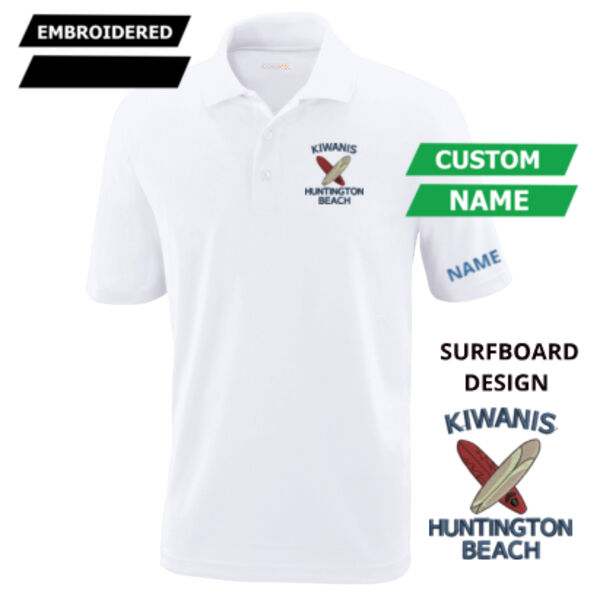 MEN EMBROIDERED  POLO SURFBOARDS DESIGN   Thumbnail